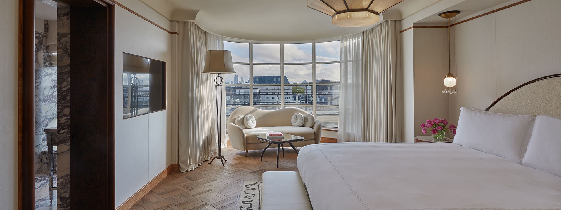 Bedroom at The Mews Terrace Suite