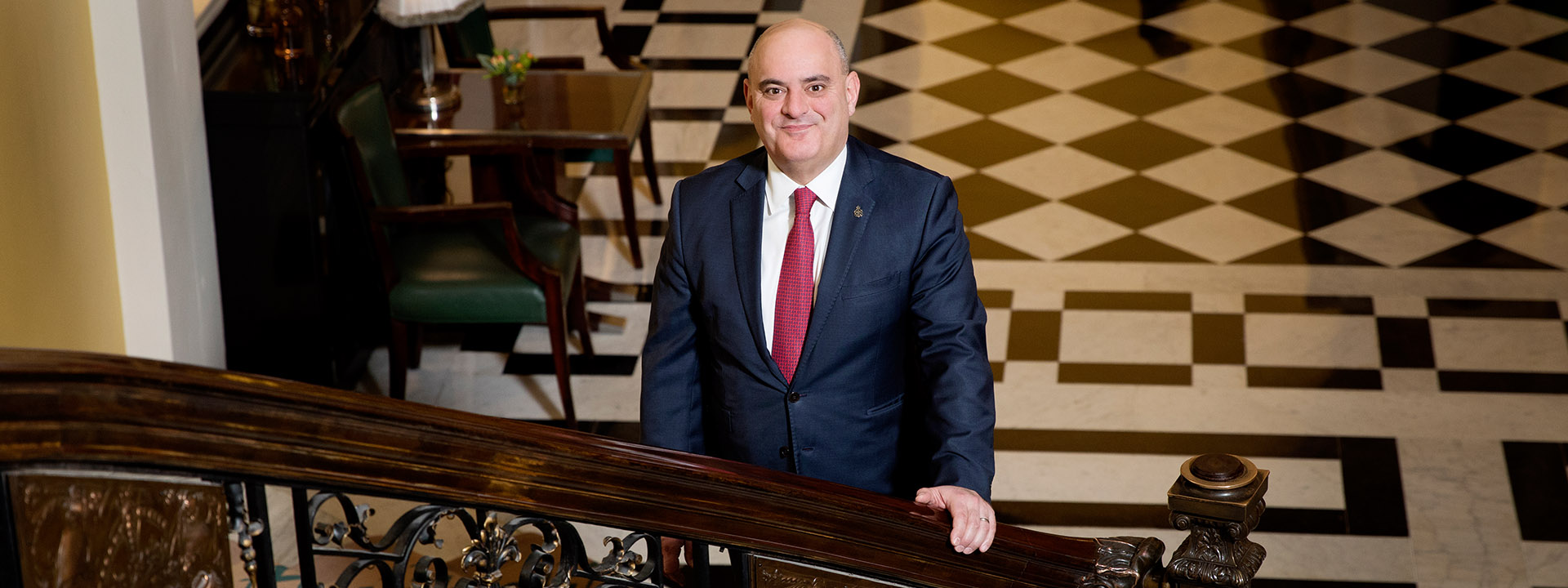 Alex Bakirtzidis, director of private visits and embassy relations at Claridge's 