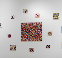Art on the wall at Claridge's Artspace