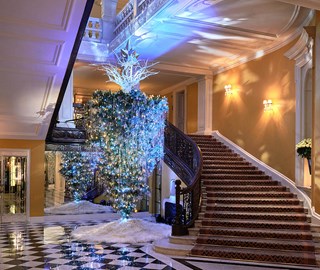 The 2017 Claridge's Christmas Tree was designed by the fashion world�s most influential creative force, Karl Lagerfeld.