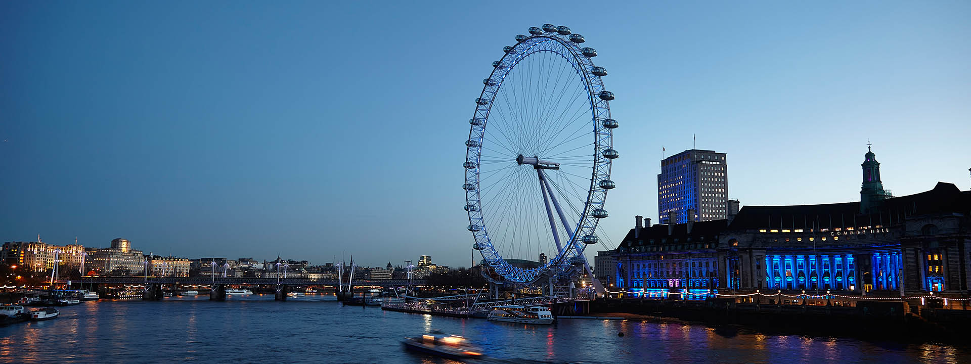 The Concierge at Claridge's Hotel highly recommends a view of the magnificent London Eye.