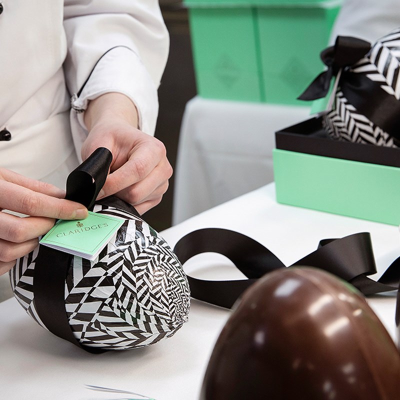 Claridge's Easter Egg Luxury Lifestyle organise party shop Claridge's Easter Egg Luxury Lifestyle organise party shop