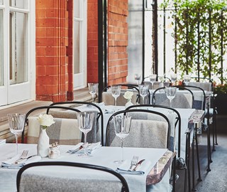 Outdoor Dining at Claridge's