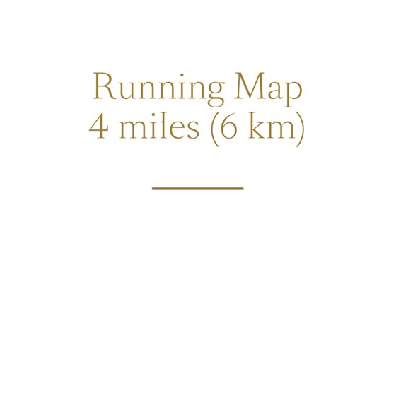 QR code of a running map